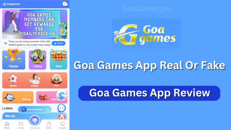 Goa Games App Real Or Fake